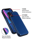 iPhone Case Leather  with Secret Wallet 2 in 1