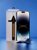 iPhone Film Premium Tempered Glass  - With Installation Kit