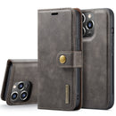 Case iPhone Ultra Slim Leather with Magnetic Wallet 2 in 1 - Launch 2023
