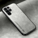 Case Samsung for Leather Magnetic with Metal Plate