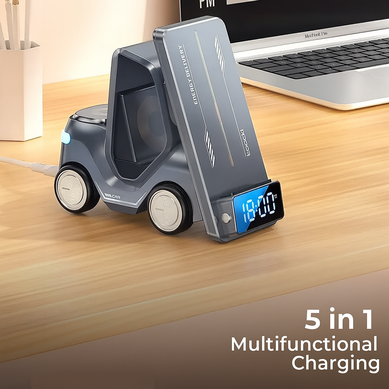 Charging Station 5 in 1 Car Style