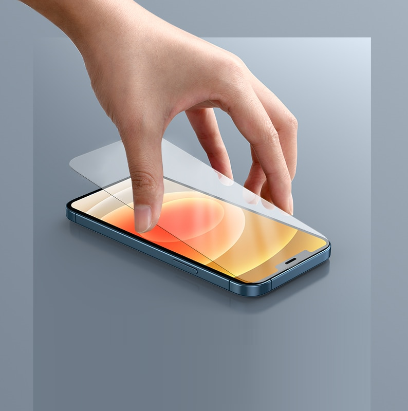 Film for  iPhone Anti-impact Tempered Glass - Baseus Original (2 pcs)