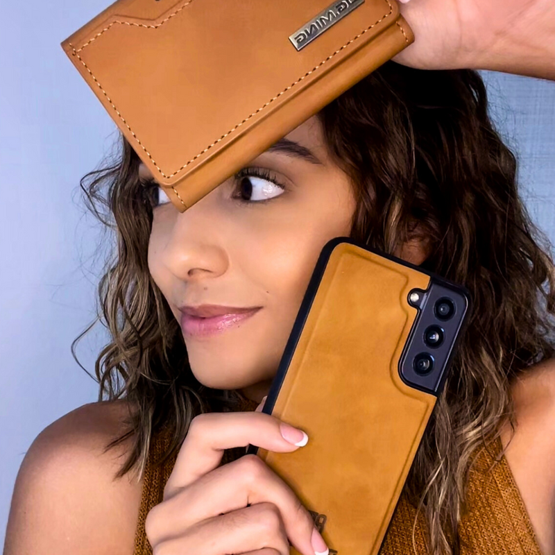 Case Samsung Ultra Slim Leather with Magnetic Wallet 2 in 1