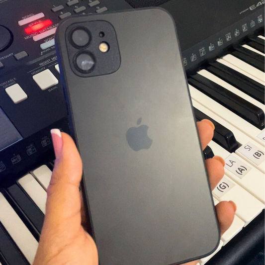 Case iPhone MagSafe Vitra Pro Frosted Tempered Glass