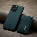 Case iPhone Ultra Slim Leather with Magnetic Wallet 2 in 1