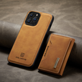 Case iPhone Ultra Slim Leather with Magnetic Wallet 2 in 1