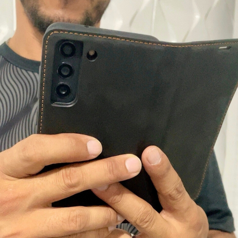 Case Samsung leather 2 in 1