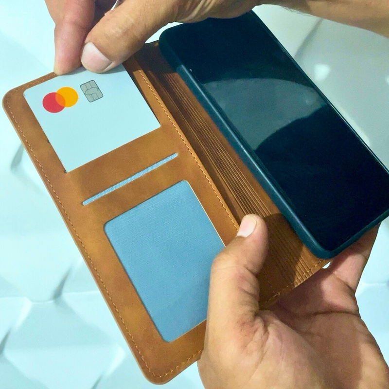 Case Samsung leather 2 in 1