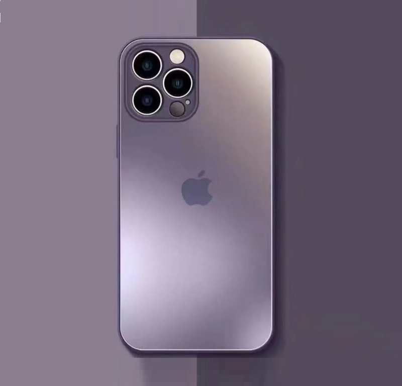 Case iPhone Frosted Tempered Glass - Vitra Pro