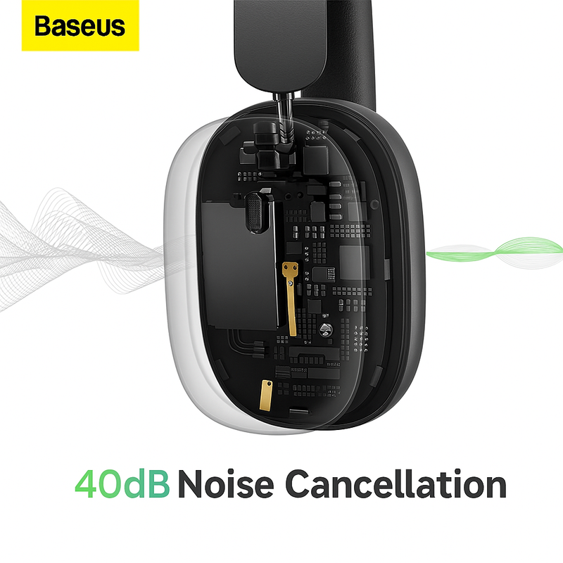 Headphones Baseus Bowie H1 Original with Active Noise Cancellation