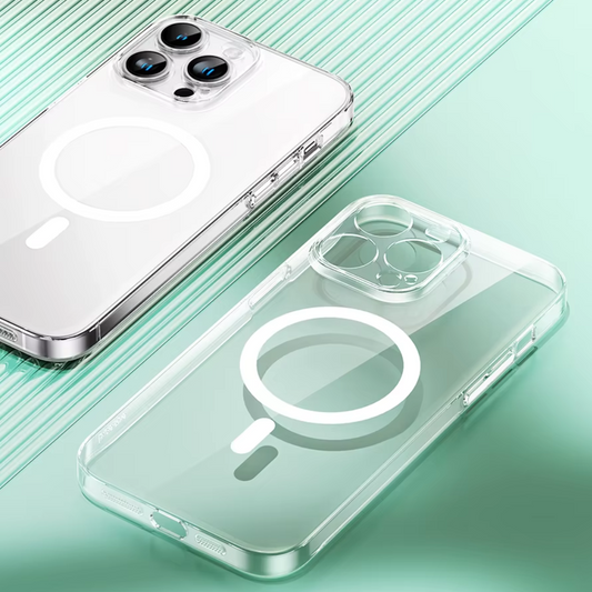 Case iPhone MagSafe + Película [Combo Baseus]