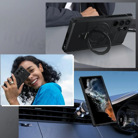 Case Samsung Autofocus com Suporte Magnético