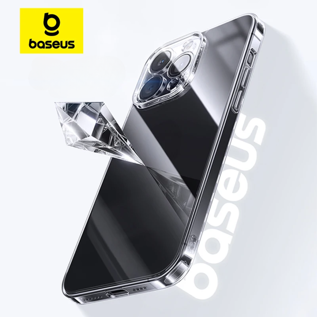 Case iPhone de Vidro Temperado Anti Impacto - Original Baseus