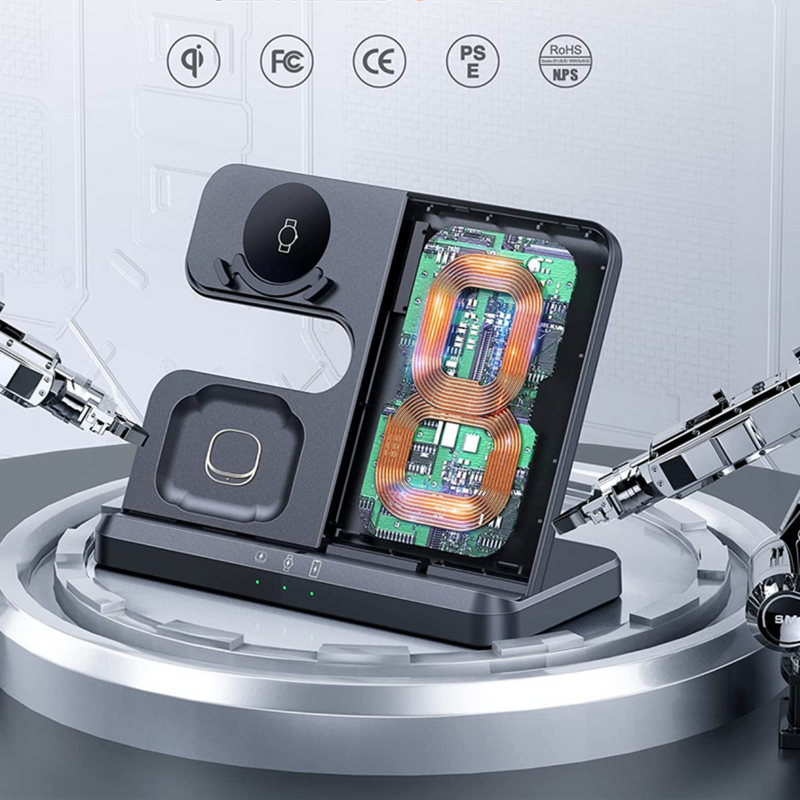 Charging Base Samsung 3 in 1 Inalarm - Quick Charge