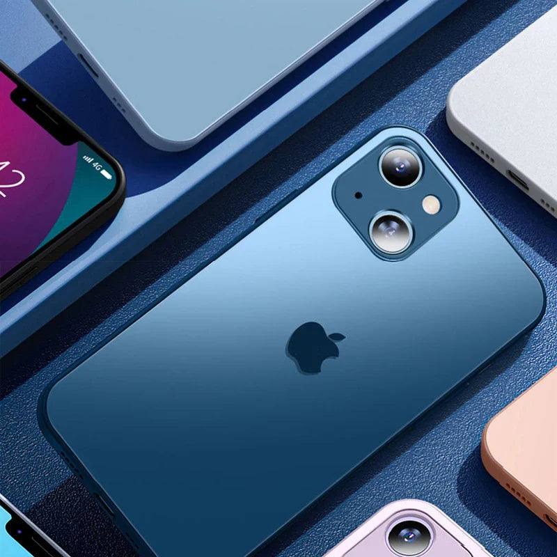 Case iPhone MagSafe Vitra Pro Frosted Tempered Glass