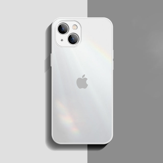 Case iPhone Frosted Tempered Glass - Vitra Pro