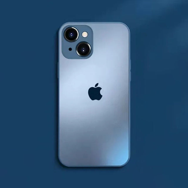 Case iPhone Frosted Tempered Glass - Vitra Pro