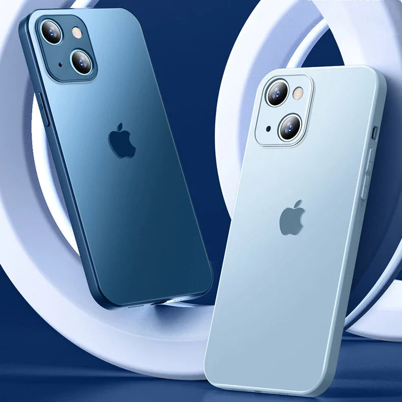 Case iPhone MagSafe Vitra Pro Frosted Tempered Glass
