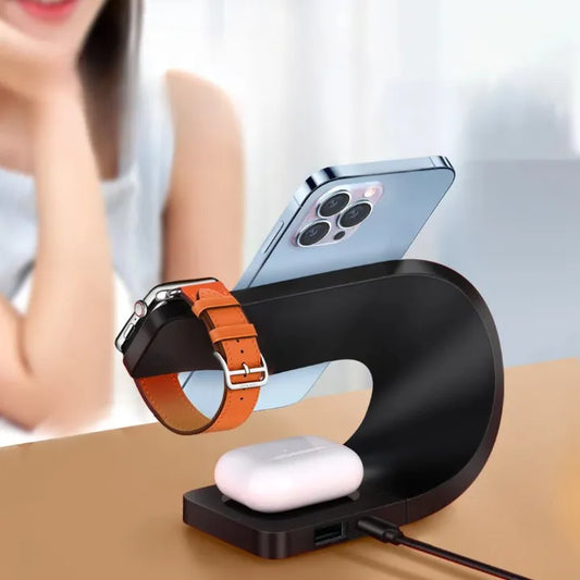 Charger Magnetic Wireless Apple 4-in-1