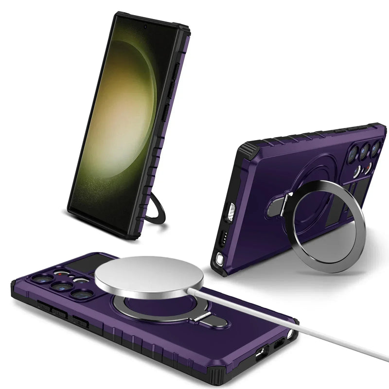 Case Samsung Autofocus com Suporte Magnético