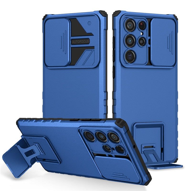 Case Samsung Anti-Impact Armour with Stand and Camera Protection