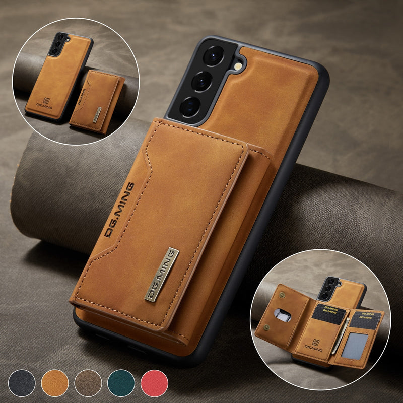 Case Samsung Ultra Slim Leather with Magnetic Wallet 2 in 1