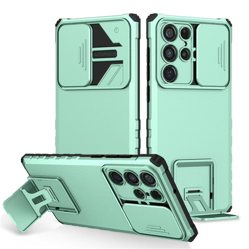 Case Samsung Anti-Impact Armour with Stand and Camera Protection
