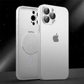 Case iPhone MagSafe Vitra Pro Frosted Tempered Glass