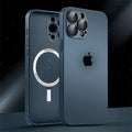 Case iPhone MagSafe Vitra Pro Frosted Tempered Glass